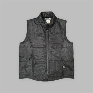 Request black puffer vest
